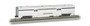 Bachmann 14653 N 72â€™ 2-Door Baggage Car, B&O Silver w/ Blue Stripe