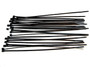 Racers Edge RCE5607BK 7-1/2" Black Tie Wraps 25 Pieces