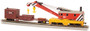 Bachmann 16104 HO 250-Ton Steam Crane & Boom Tender, Canadian National