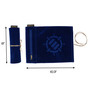 Enhance Gaming ENTTDRS100BLEW Roll on a Scroll - Dice Rolling Mat & 7 Piece Acrylic Dice Set - Blue
