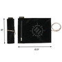 Enhance Gaming ENTTDRS100BKEW Roll on a Scroll - Dice Rolling Mat & 7 Piece Acrylic Dice Set - Black