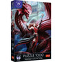 Trefl 10902 Anne Stokes: Scarlet Mage 1000 Piece Puzzle - Premium Plus