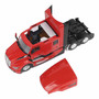 Diecast Masters 71132 Kenworth T680 76in High Roof Sleeper Cab Tandem Tractor, Viper Red 1/50 Scale Diecast