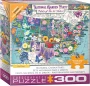 Eurographics 8300-6154 National Garden Party 300 Piece Puzzle