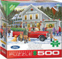 Eurographics 8500-6121 Merry Christmas Store 500 Piece Puzzle