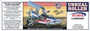 Atlantis Models M5699 Atlantis Tom Daniel Unreal Roller America 250th Anniversary Edition 1/24 Scale Model Kit