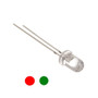 Miniatronics 12-240-05 5mm Bi-Polar 2 leg Red/Green LEDs (5 Pieces)