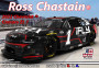 Salvinos JR Models THC2022RCP Trackhouse Racing 2022 #1 iFly,Chevrolet Camaro Driven by Ross Chastain 1/24 Scale Model Kit