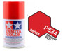 Tamiya 86034 PS-34 Bright Red Lexan Spray 100ml