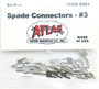 Atlas Model Railroad 201 SP1000 Spade Connectors 24 Pack Atlas Model Railroad 201 SP1000 Spade Connectors 24 Pack