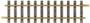 PIKO 35200 G G320 12.6" Straight Track Section, 1 Piece