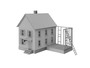Lionel 1930430 O Davis House Kit
