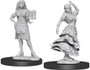 Wizkids 72588 Pathfinder Deep Cuts Unpainted Miniatures: Bartender/Dancing Girl
