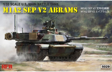 Rye FIeld Models 5029: 1/35 US M1A2 SEP V2 Abrams US Main Battle Tank