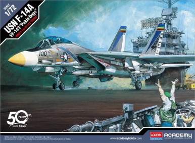 Academy Models 12563 USN F-14A VF-143 Pukin Dogs 1/72 Scale Model Kit
