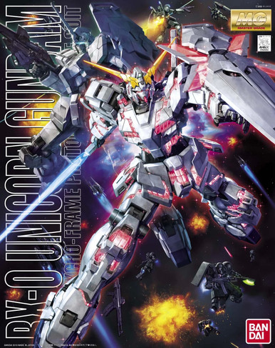 RX-0 Unicorn Gundam Full Psycho Frame Prototype Mobile Suit MG
