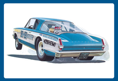 1966 Plymouth Barracuda Funny Car 'Hemi Hustler' (AMT)