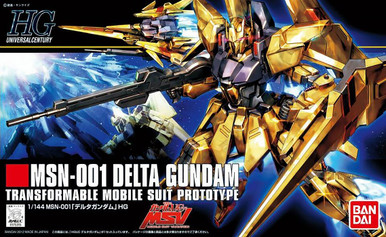 136 MSN-001 Delta Gundam Transformable Mobile Suit Prototype HG