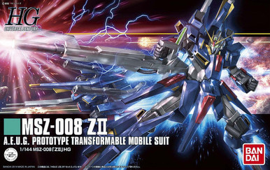 未使用 READYMADE BZ48 148cm 186 MSZ-008 ZII A.E.U.G. Prototype Transformable Mobile Suit HGUC