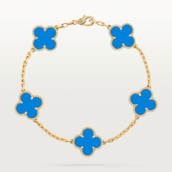 Clover Bracelet Blue