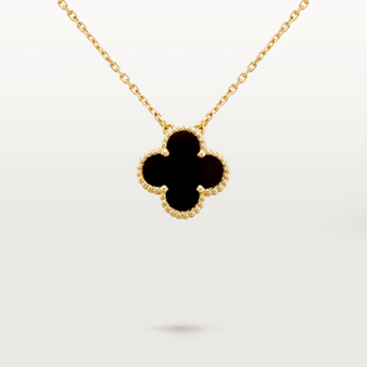 Clover Pendant Black