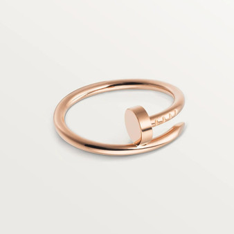 Nail Ring Rose Gold