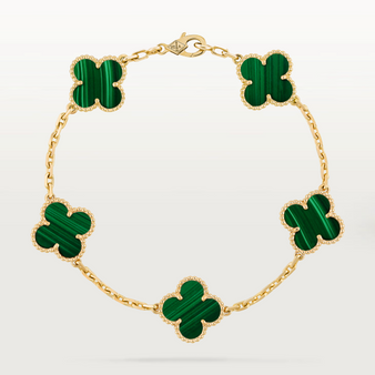 Clover Bracelet Green
