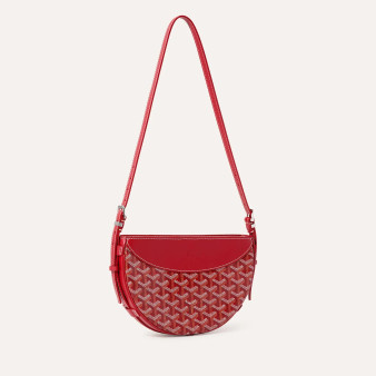 Luxe Saddle Bag Red