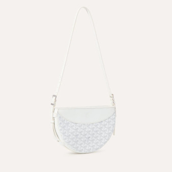 Luxe Saddle Bag White