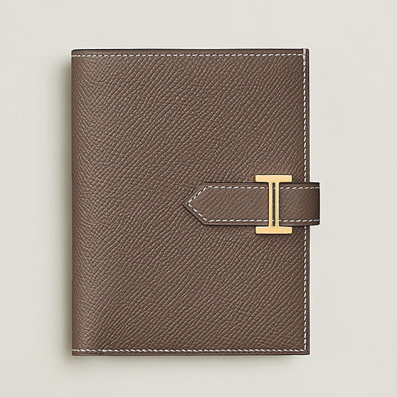 H Clasp Wallet Khaki