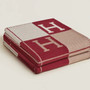 H Throw Blanket Red