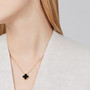 Clover Pendant Black