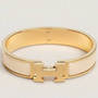 H Bracelet Beige