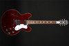 Epiphone Noel Gallagher Riviera in Dark Red Wine with Case