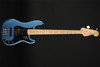 Fender American Performer Precision Bass, Maple Fingerboard in Satin Lake Placid Blue with Gig Bag