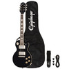 Epiphone Power Players Les Paul in Dark Matter Ebony with Gig bag, Cable, Picks