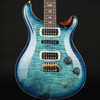 PRS Modern Eagle V Wood Library 10 Top, Ziricote Fingerboard in Cobalt Blue, Natural Back with Black Paisley Case #0378723