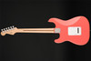 Squier Sonic Stratocaster HSS, Maple Fingerboard, White Pickguard in Tahitian Coral