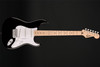 Squier Sonic Stratocaster, Maple Fingerboard, White Pickguard in Black