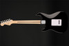 Squier Sonic Stratocaster, Maple Fingerboard, White Pickguard in Black