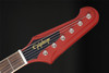 Epiphone Inspired by Gibson Custom 1963 Firebird V with Maestro Vibrola in Ember Red with Case
