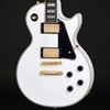 Epiphone Inspired by Gibson Custom Les Paul Custom in Alpine White with Case