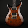 PRS Wood Library Custom 24 10-Top Left Handed in Black Goldburst #0380309