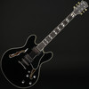 Eastman T486-BK 16" Thinline, Seymour Duncan Pickups in Black with Case #P2400203