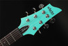 Schecter C-6 Deluxe in Satin Aqua