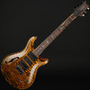 PRS Wood Library Special Semi-Hollow 22 10-Top Quilt, Flame Maple Neck in Yellow Tiger with Black Paisley Case #0379110