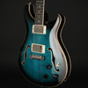 PRS SE Hollowbody II Piezo in Peacock Blue Smokeburst with Case