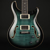 PRS SE Hollowbody II Piezo in Peacock Blue Smokeburst with Case #I01484