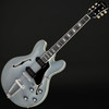 Eastman T64-T-IBM 16" Hollow Thinline, Trapeze in Ice Blue Metallic