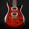PRS SE Custom 24 Semi-Hollow Piezo (2026) in Orange Tiger Smokeburst with Gig Bag #H075494